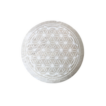 Load image into Gallery viewer, 14cm Flower of Life Charging Plate
