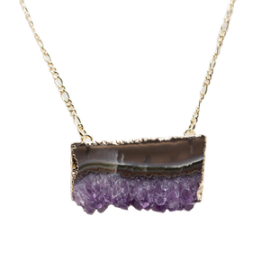 silver chain-Pendant-necklace