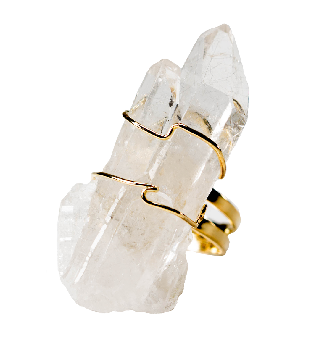 Quartz Ring Natural Stone Olympus Minerals