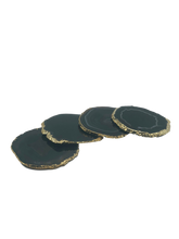 Load image into Gallery viewer, Blue-Slice-Agate-Coasters