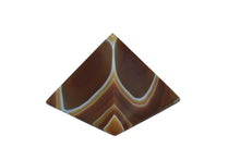 Load image into Gallery viewer, Sleek Pyramid Brown PyramidAgate wholesale
