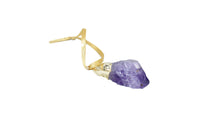Load image into Gallery viewer, Point-Gold Trim-Piece-Amethyst