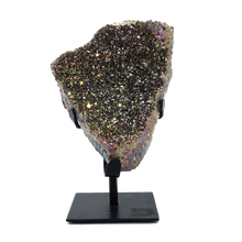 Load image into Gallery viewer, Metalized-Amethyst-Metal Stand 