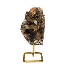 Load image into Gallery viewer, Smoky Quartz Cluster on Pin Stands