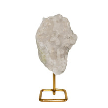 Load image into Gallery viewer, Quartz Cluster on Pin Stands