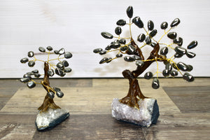 Polished Gemstone Bonsai Tree
