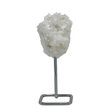 Load image into Gallery viewer, Quartz Cluster on Pin Stands