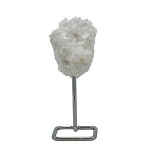 Quartz Cluster on Pin Stands