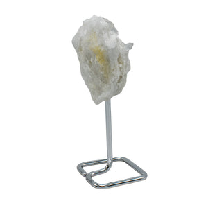Quartz Cluster on Pin Stands