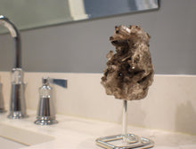 Load image into Gallery viewer, Smoky Quartz Cluster on Pin Stands