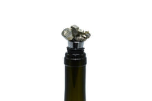 Load image into Gallery viewer, Wine Stopper-pyrite-Amethyst