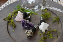 Load image into Gallery viewer, Gorgeous-Gemstone-Wine Stopper-Quartz