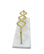Load image into Gallery viewer, Marble Brush Holder