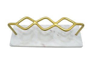 Marble Brush Holder