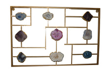 Load image into Gallery viewer, Wall Mount-Gold Trim-Agate
