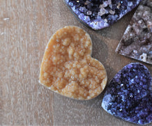 Load image into Gallery viewer, Citrine Cluster Heart