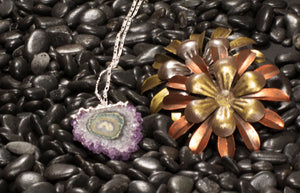 Amethyst Stalactite Pendant