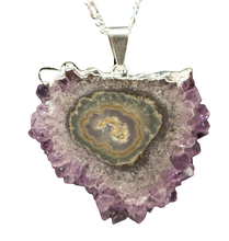 Load image into Gallery viewer, Amethyst Stalactite Pendant