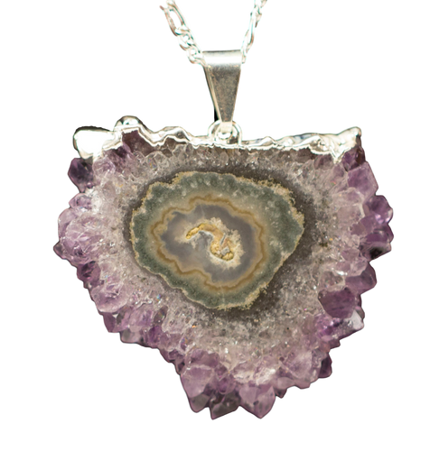 Amethyst Stalactite Pendant