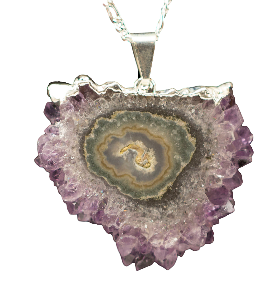 Amethyst Stalactite Pendant