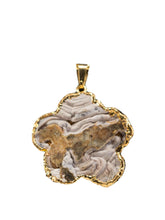 Load image into Gallery viewer, Stars-Silver Trim-Pendant-Abstract Look