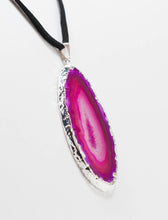 Load image into Gallery viewer, Pink-Electroplated-Agate