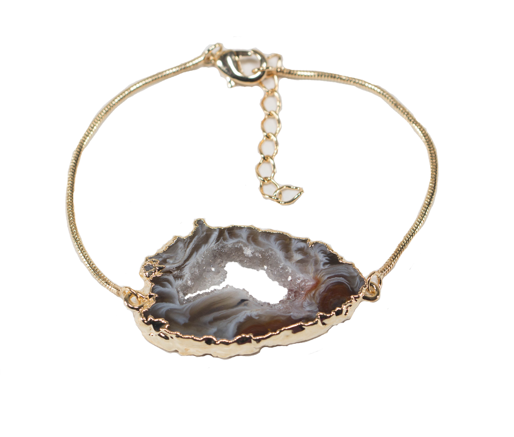   bracelet-Agate Geode-agate