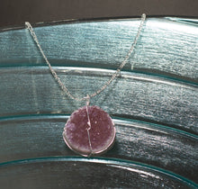 Load image into Gallery viewer, Druse Crystal Pendant on Silver Chain