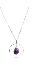 Load image into Gallery viewer, necklace-beak-Amethyst-Agate
