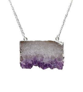 Stone-Pendant-necklace-Amethyst
