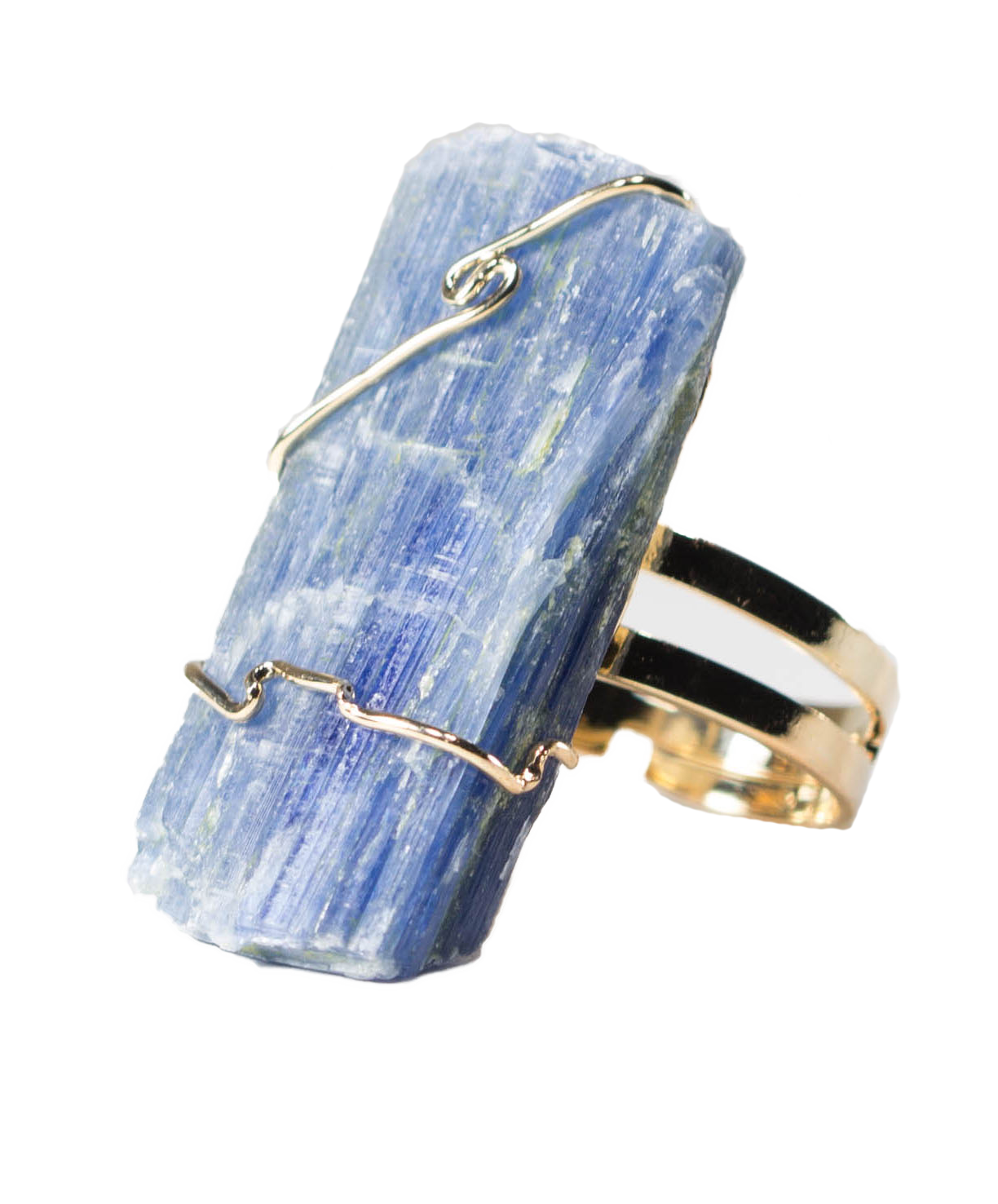 Kyanite rings 2025 in gold