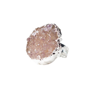vibrant look-calming Rose amethyst-Amethyst