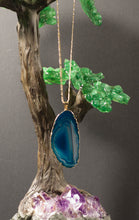 Load image into Gallery viewer, Agate-Blue-Teal-Pendants