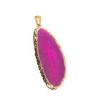 Load image into Gallery viewer, Agate-Pink-Teal-Pendants