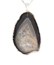 Load image into Gallery viewer, Blue-Agate Slice-Agate-Natural