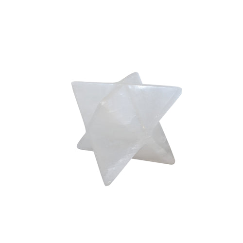 Selenite Merkaba