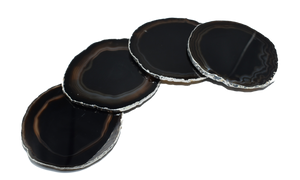 Moisture Ring-Agate-silver trim