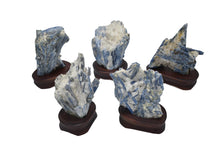 Load image into Gallery viewer, Kyanite on Wood Base