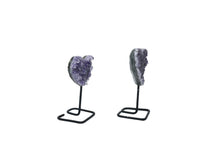 Load image into Gallery viewer, Amethyst Heart on Black Wire