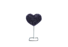 Load image into Gallery viewer, Amethyst Heart on Silver Wire