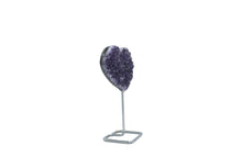 Load image into Gallery viewer, Amethyst Heart on Silver Wire