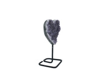 Load image into Gallery viewer, Amethyst Heart on Black Wire