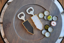 Load image into Gallery viewer, Bottle Opener with Gold Trim