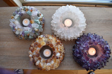 Load image into Gallery viewer, Quartz-Pyrite-Point-Mixed Stone-Citrine-Amethyst-Amazonite