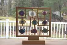 Load image into Gallery viewer, Table Stand-Agate Slices-Agate
