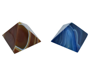 Sleek Pyramid Blue Brown wholesale