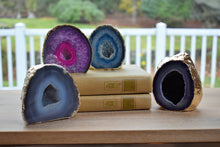 Load image into Gallery viewer, Agate Bookends