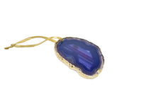 Load image into Gallery viewer, Ornament-Gold Trim-Agate