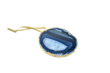 Load image into Gallery viewer, Slice-Gold Trim-Agate