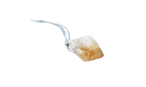 Silver Trim-Ornament-Decor Piece-Citrine-Amethyst